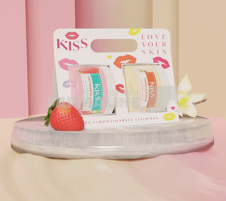 Fiterman Kiss Pachet Unt de corp Strawberry&Cream 150 ml + Vanilla&Milk 150 ml 1 Fiterman Kiss Pachet Unt de corp Strawberry&Cream 150 ml + Vanilla&Milk 150 ml