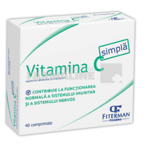 Fiterman Vitamina C 180 mg 40 comprimate