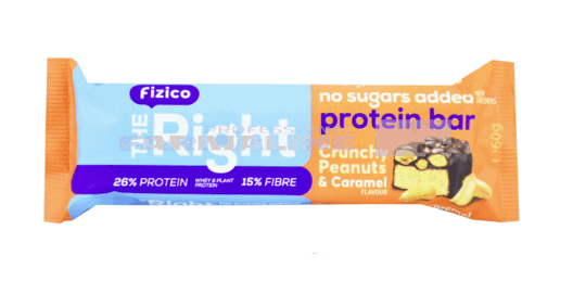 Fizico The Right Baton proteic cu arahide si caramel 60 g
