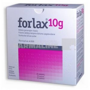 Forlax Pulbere pentru solutie orala 10 g 20 pliculete