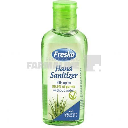 Fresko Gel antibacterian pentru maini cu Aloe 80 ml
