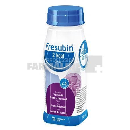 Fresubin 2kcal drink fructe de padure 4 bucati