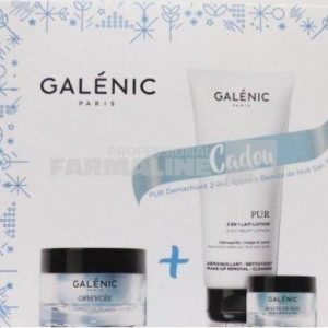 Galenic Pachet OphyceeCrema antirid piele normal sensibila 50 ml + Gel de noapte 15 ml + Pur Demachiant 2 in 1 100 ml
