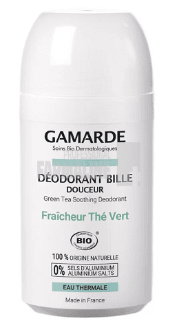 Gamarde Deodorant natural roll-on cu ceai verde 50ml