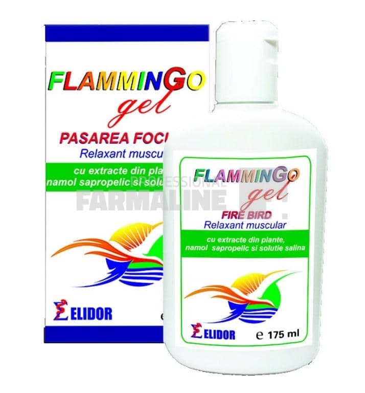 Gel Relaxant Flammingo pasarea focului 175ml 1 Gel Relaxant Flammingo pasarea focului 175ml
