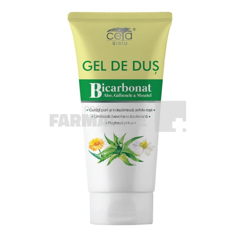 Gel de dus cu bicarbonat