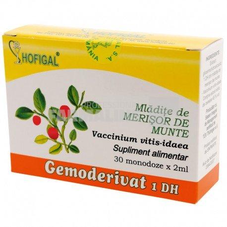 Gemoderivat 1 DH Mladite de merisor de munte 30 monodoze