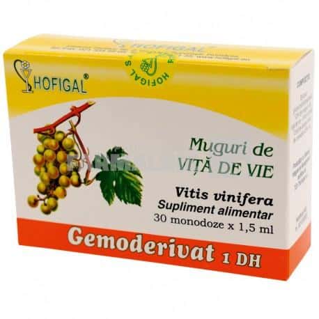 Gemoderivat 1 DH Muguri de vita de vie 30 monodoze