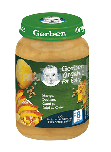 Gerber Piure Bio din mango