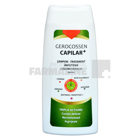 Gerocossen Capilar+ Sampon tratament impotriva caderii parului 275 ml