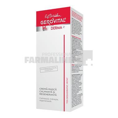 Gerovital H3 Derma+ Crema-masca calmanta si regeneranta 50 ml