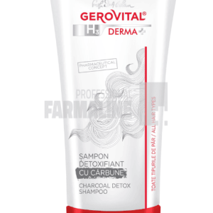 Gerovital H3 Derma + Sampon detoxifiant cu carbune 200ml