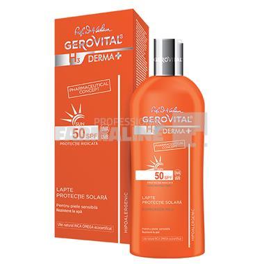 Gerovital H3 Derma+ Sun Lapte protectie solara SPF50 200 ml