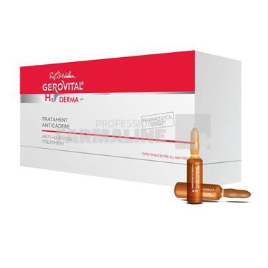 Gerovital H3 Derma+ Tratament anticadere 12 fiole x 10 ml