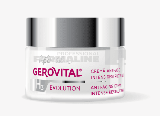 Gerovital H3 Evolution Crema anti-age intens restructuranta 50 ml 1 Gerovital H3 Evolution Crema anti-age intens restructuranta 50 ml