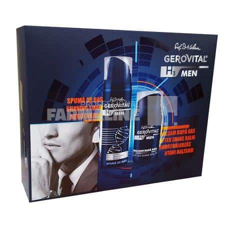 Gerovital H3 Pachet Balsam dupa ras 50 ml + Spuma de ras 200 ml
