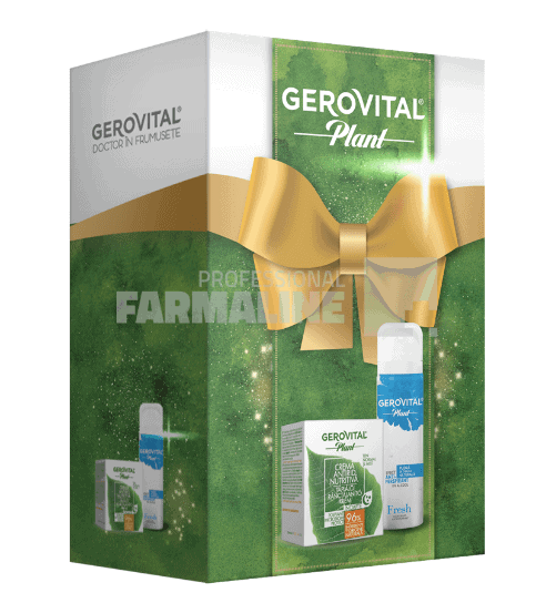 Gerovital Pachet Antirid Nutritiva ten normal mixt 50 ml + Deodorant Spray fresh 150 ml 1 Gerovital Pachet Antirid Nutritiva ten normal mixt 50 ml + Deodorant Spray fresh 150 ml
