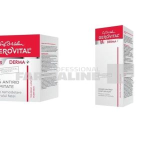 Gerovital Pachet Derma+ Premium Care Crema antirid si fermitate 50 ml + Derma+ Premium Care Filler intens antirid 15 ml