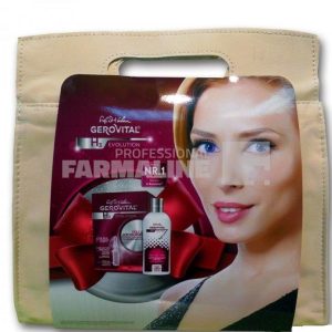 Gerovital Pachet H3 Evolution Fiole cu acid hialuronic 2 ml x 10 fiole + Lapte demachiant instant 200 ml