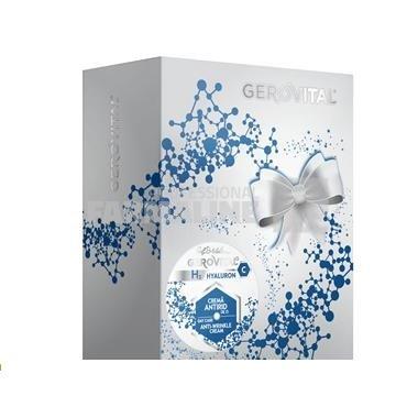 Gerovital Pachet H3 Hyaluron C Crema antirid de zi 50 ml + Gel de duș Full of Energy 250 ml