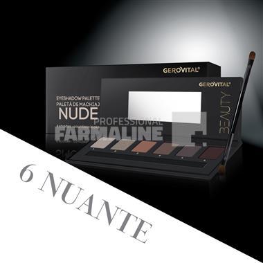 Gerovital Paleta de machiaj fard pleoape nude