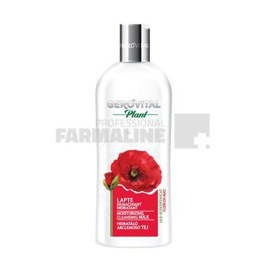 Gerovital Plant Lapte demachiant hidratant cu Ulei de Mac 200 ml