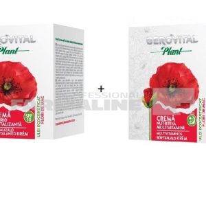 Gerovital Plant Pachet Crema revitalizanta antirid 50 ml + Crema nutritiva 50 ml
