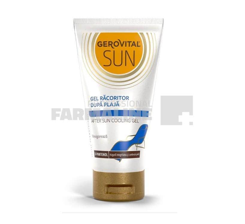 Gerovital Sun Gel reparator dupa plaja 150 ml 1 Gerovital Sun Gel reparator dupa plaja 150 ml