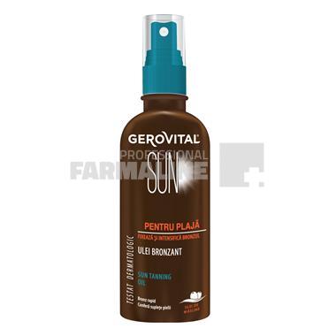 Gerovital Sun Ulei bronzant pentru plaja 150 ml