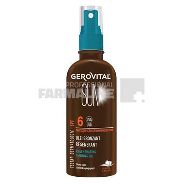 Gerovital Sun Ulei bronzant regenerant SPF6 150 ml