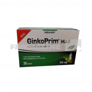 GinkoPrim Max 120 mg 30 tablete
