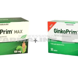 Ginkoprim Max 100 mg 60 tablete + 30 tablete Cadou
