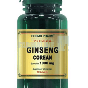 Ginseng Corean 1000 mg 60 tablete