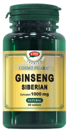 Ginseng Siberian 1000 mg 60 tablete