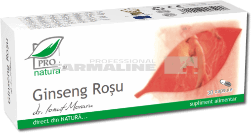Ginseng rosu 30 capsule