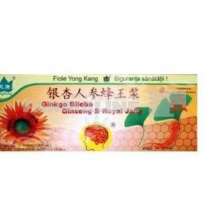 Ginseng si Royal Jelly 10 fiole