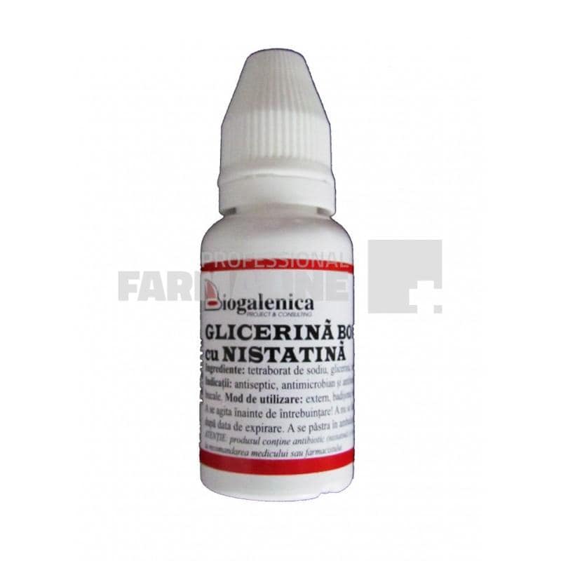 Glicerina Boraxata cu Nistatina 10% 25 g