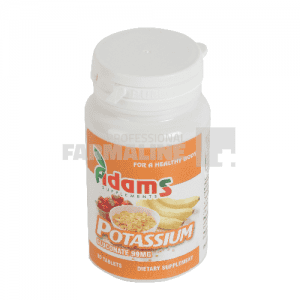 Gluconat de potasiu 99 mg 90 tablete
