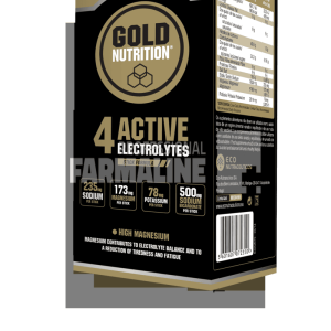 Gold Nutrition 4 Active electrolytes 10 plicuri