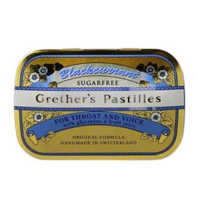Grether's Pastile de gat si voce cu aroma de coacaze negre 60 g