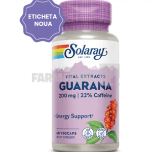 Guarana 200 mg 60 capsule