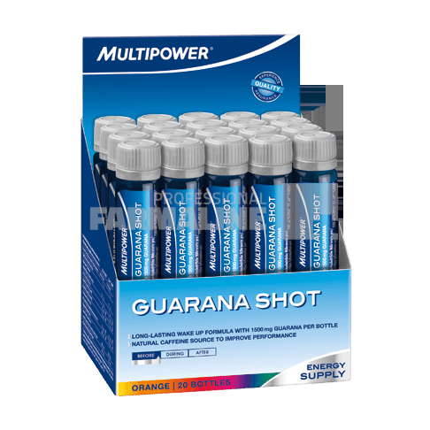 Guarana Shot 20 fiole 25 ml