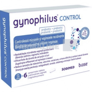 Gynophilus Control 6 comprimate vaginale
