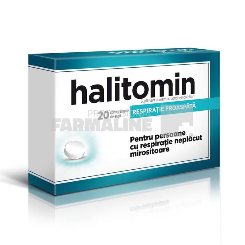 Halitomin 20 comprimate