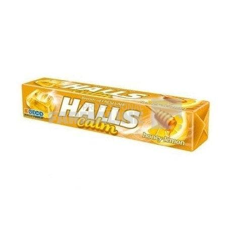 Halls Calm Bomboane cu miere si arome de lamaie 9 bomboane