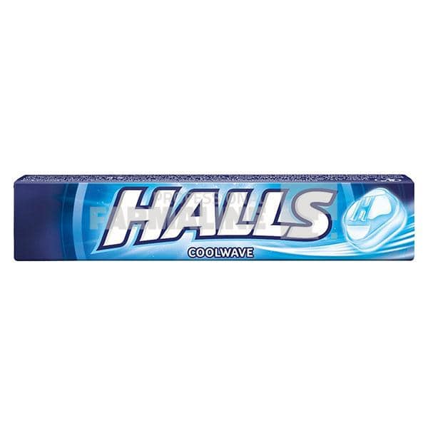 Halls Cool mentol si eucalipt 9 bomboane