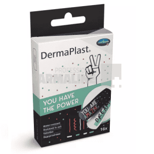 Hartamnn Dermaplast Power rezistenti la apa 25 mm x 72 mm (535645) 16 plasturi