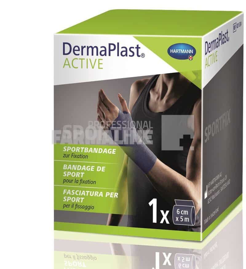 Hartman DermaPlast Active Sportfix Bandaj pentru fixare 6 cm x 5 m 1 Hartman DermaPlast Active Sportfix Bandaj pentru fixare 6 cm x 5 m