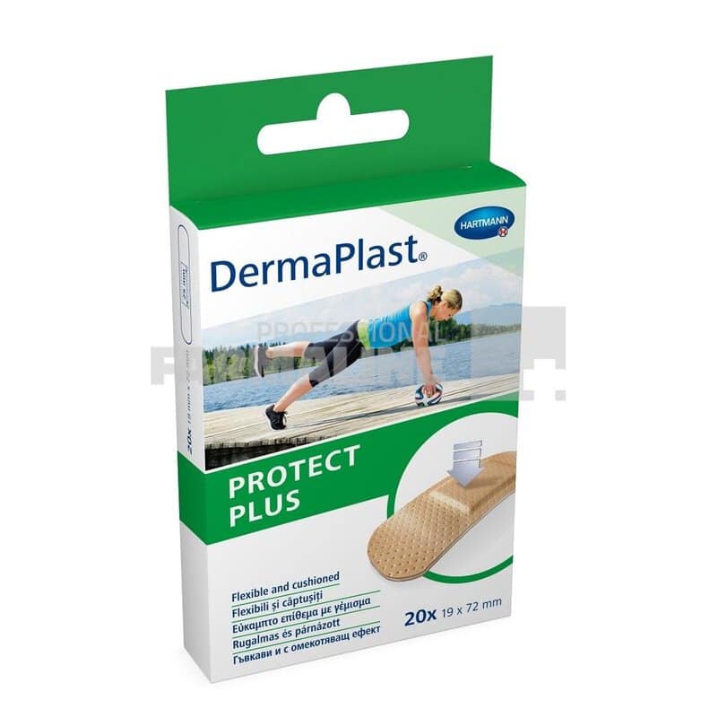 Hartmann Dermaplast Protect Plus 19 mm x 72 mm 20 bucati