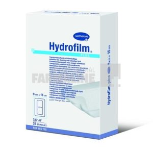 Hartmann Hydrofilm Plus Plasture 9 cm x 15 cm 25 bucati